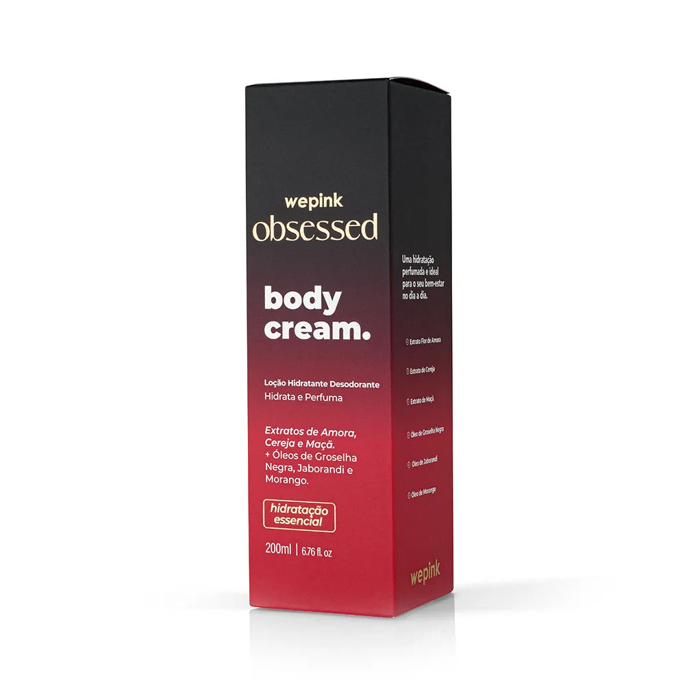 Body Cream Obsessed Desodorante Hidratante 200ml