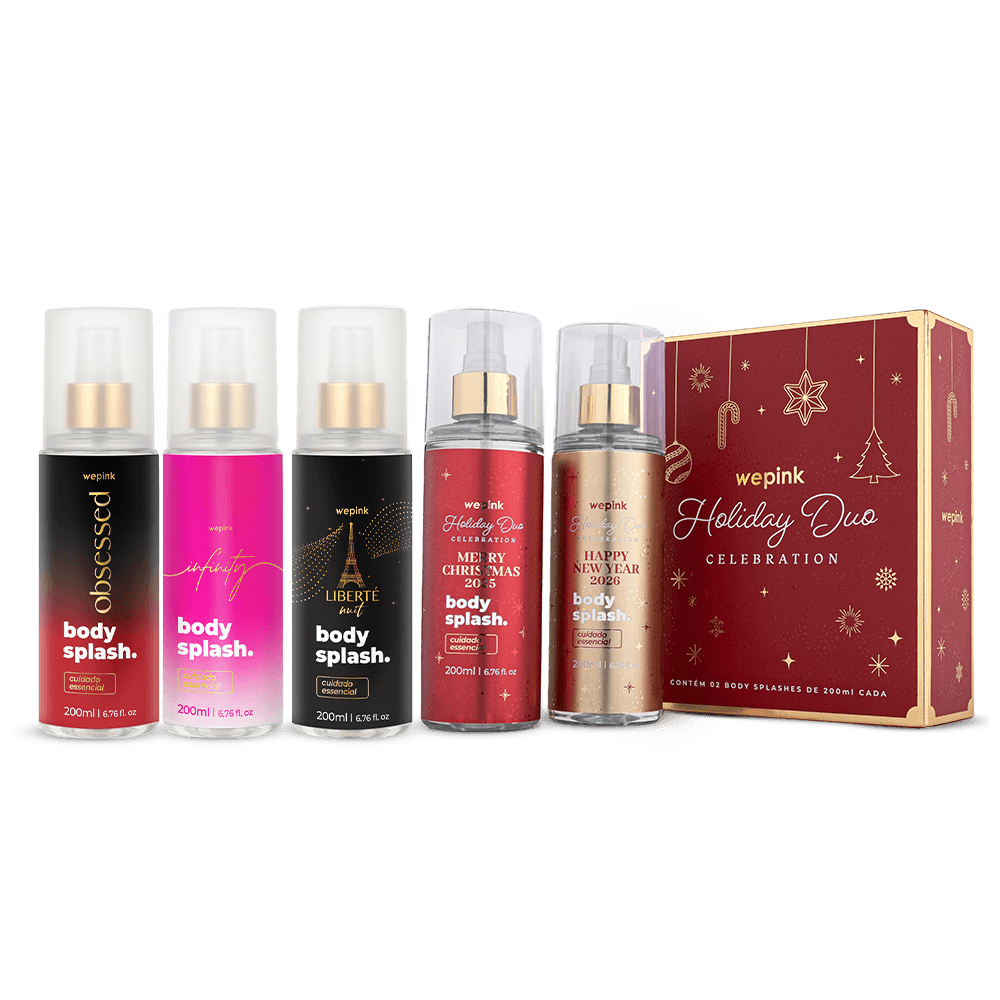 Kit Body Splash Celebration Duo + Obsessed + Infinity + Liberté Nuit
