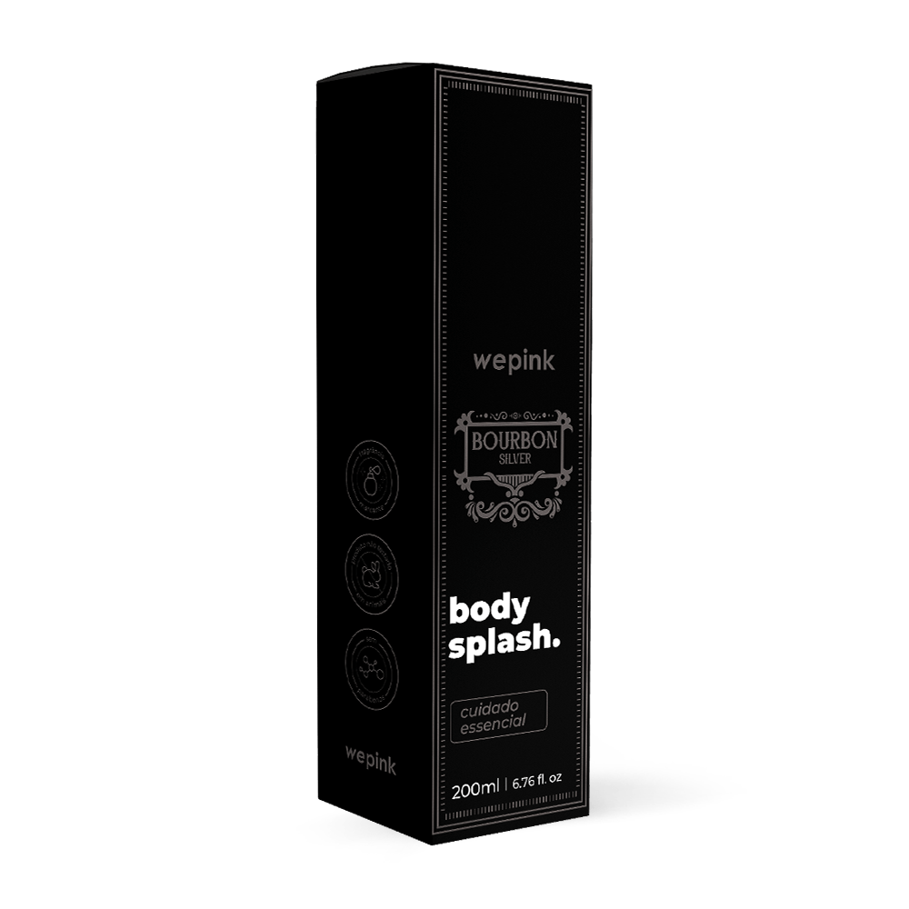 Body Splash Bourbon Silver Desodorante Colônia 200ml