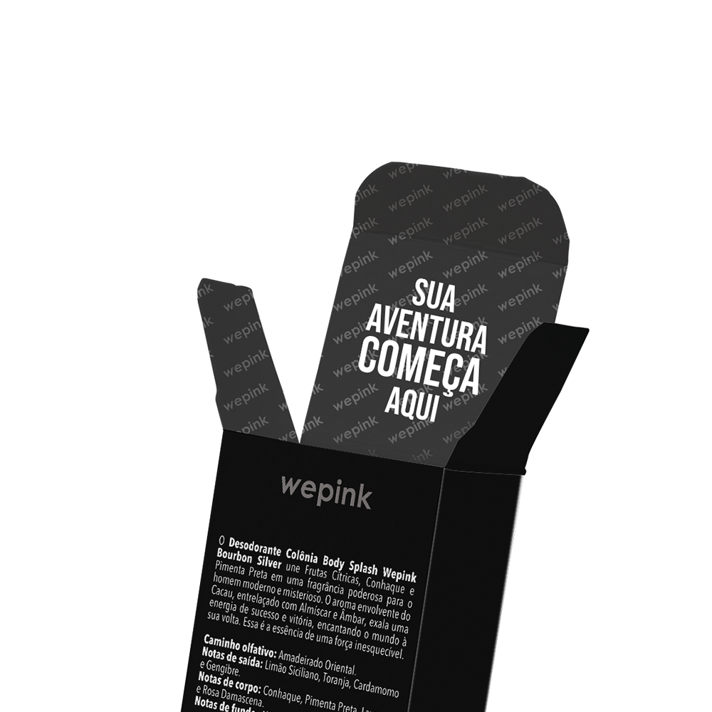 Body Splash Bourbon Silver Desodorante Colônia 200ml