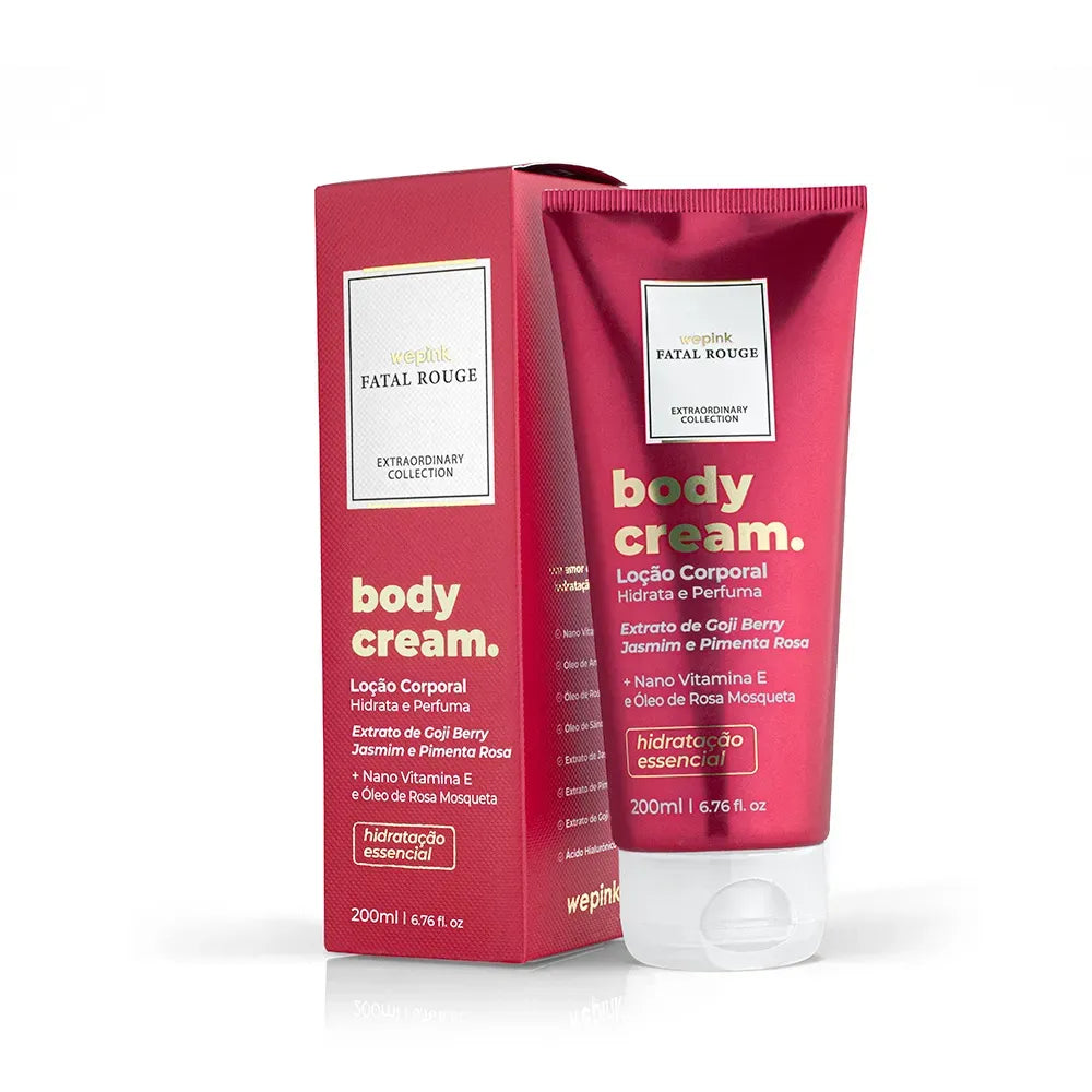 Body Cream Fatal Rouge Desodorante Hidratante 200ml
