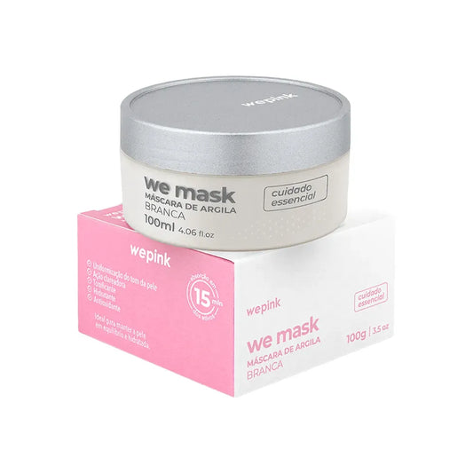 We Mask - Máscara de Argila Branca 100g