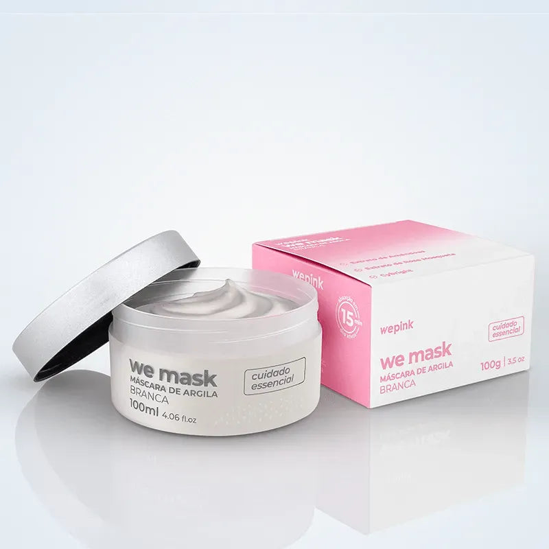 We Mask - Máscara de Argila Branca 100g