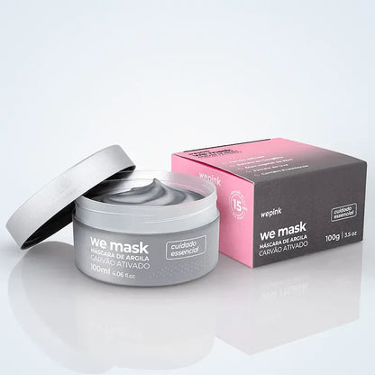 We Mask - Máscara de Argila Carvão Ativado 100g