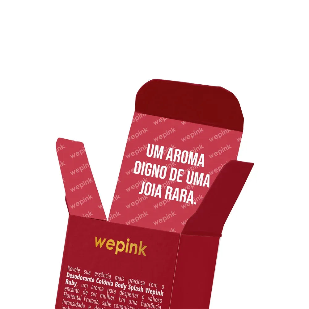 Body Splash Ruby Desodorante Colônia 200ml