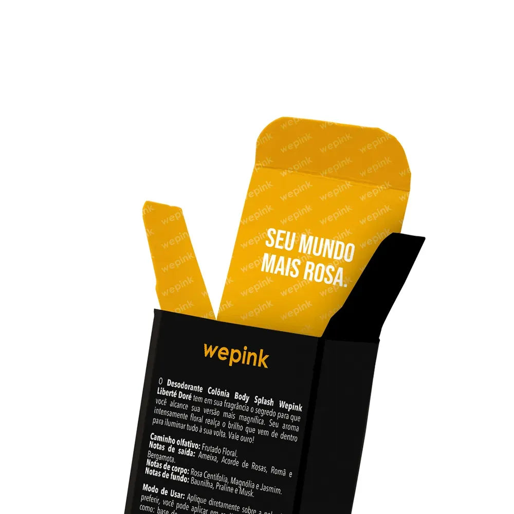 Body Splash Liberté Doré Desodorante Colônia 200ml