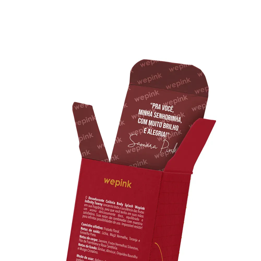 Body Splash Infinity Tawny Desodorante Colônia 200ml