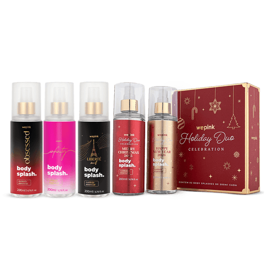 Kit Body Splash Celebration Duo + Obsessed + Infinity + Liberté Nuit